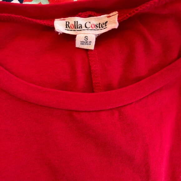 Cute Red Puff Sleeve Dress - Picture 5 of 5